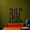 A variety of metal zipper pull display boards, fashionable accessory storage and organization tools Application Scenario